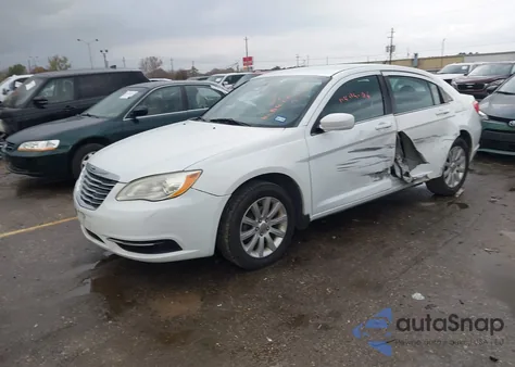 2012 Chrysler 200 Touring из США, поврежденный, VIN 1C3CCBBB4CN206030